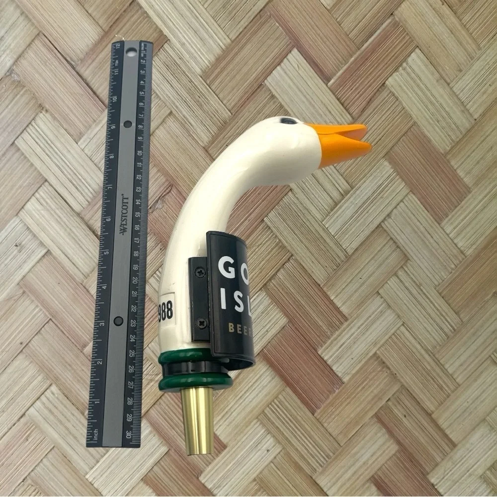 Goose Island Beer Tap Handle Goose Head Breweriana